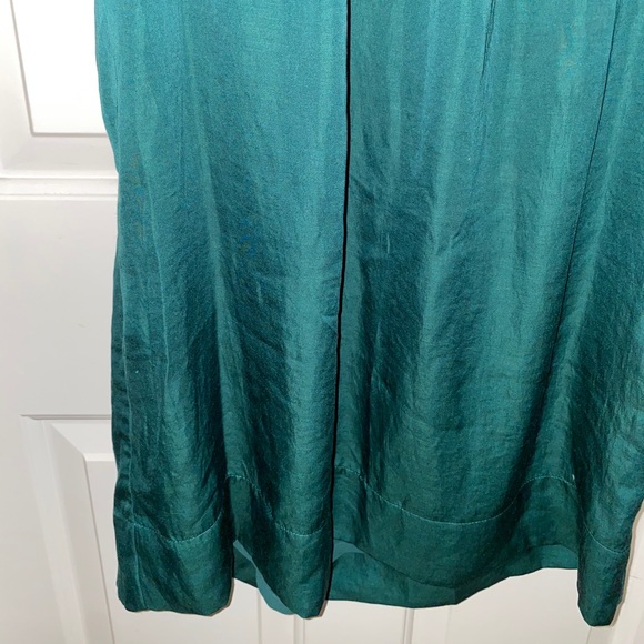 NWT Talbots Emerald Green Holiday Shift Dress - Picture 3 of 7